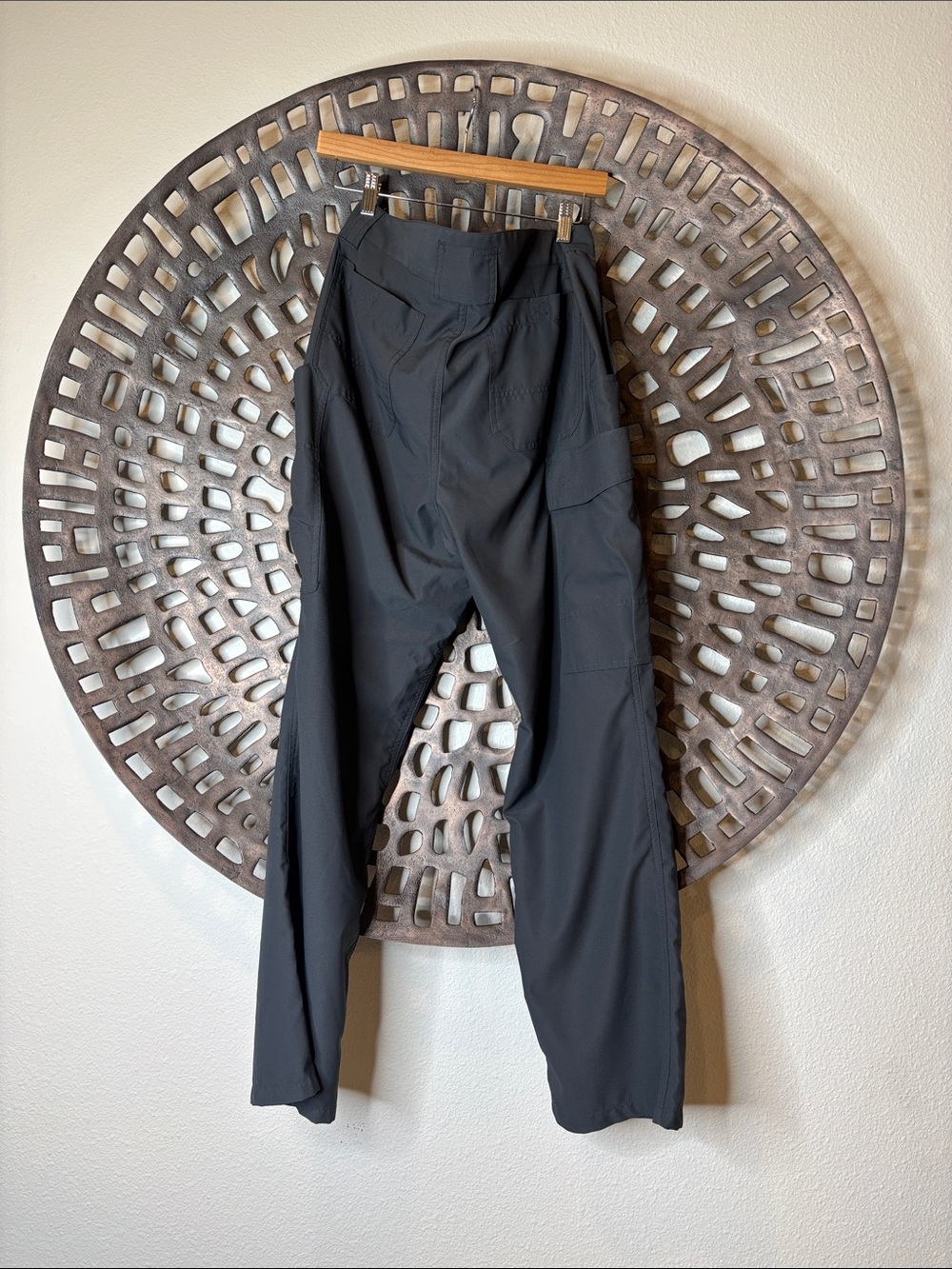 🩶 Cintas Men’s Work Pants 36R Dark Gray Utility Uniform Career Pants 🩶 - Picture 3 of 13